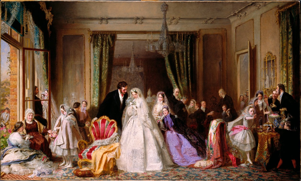 Zmiana Domów, 1862 autorstwa George Elgar Hicks