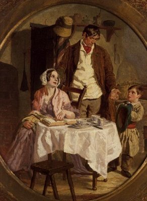 Ostatni szyling autorstwa George Elgar Hicks