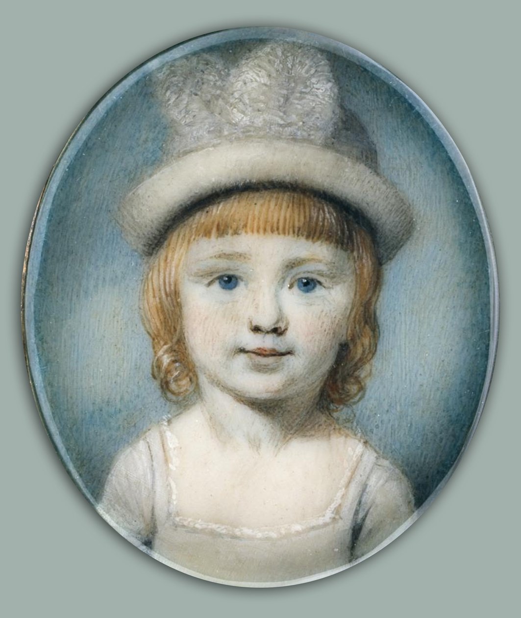 Portret dziecka autorstwa George Engleheart