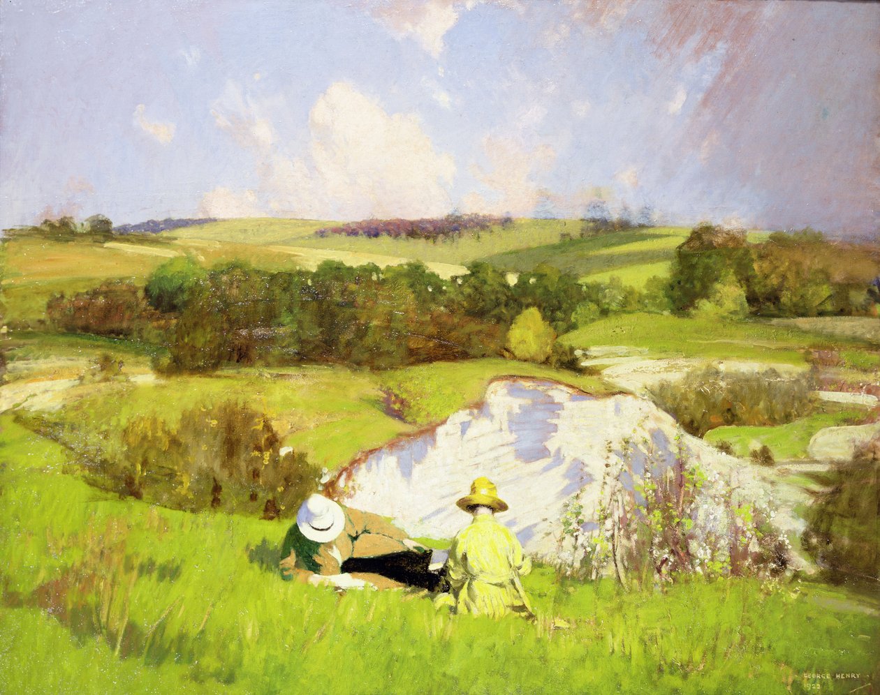 Kreda Pit autorstwa George F. Henry