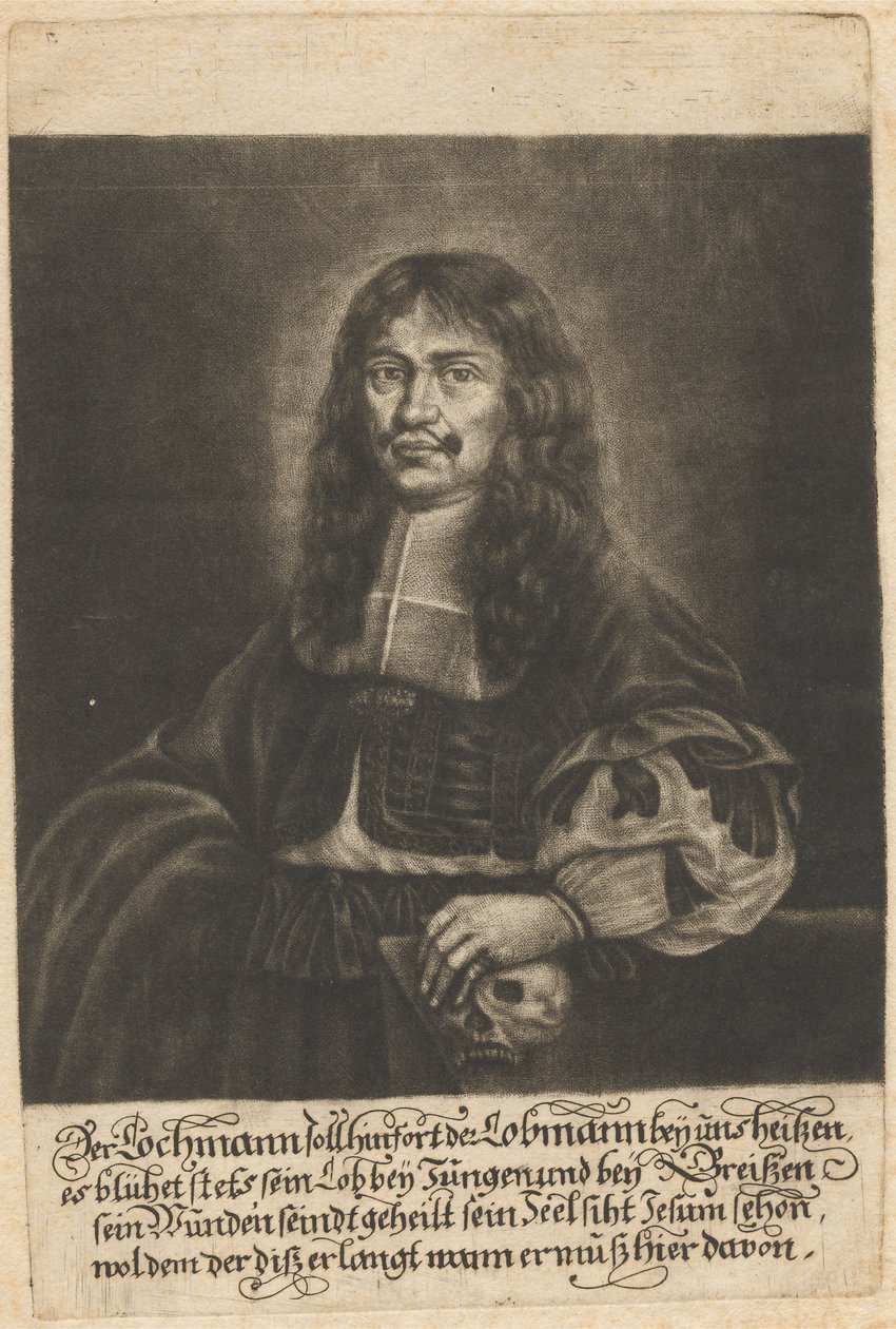 Michał Lochmann (1630-1674) autorstwa George Fennitzer