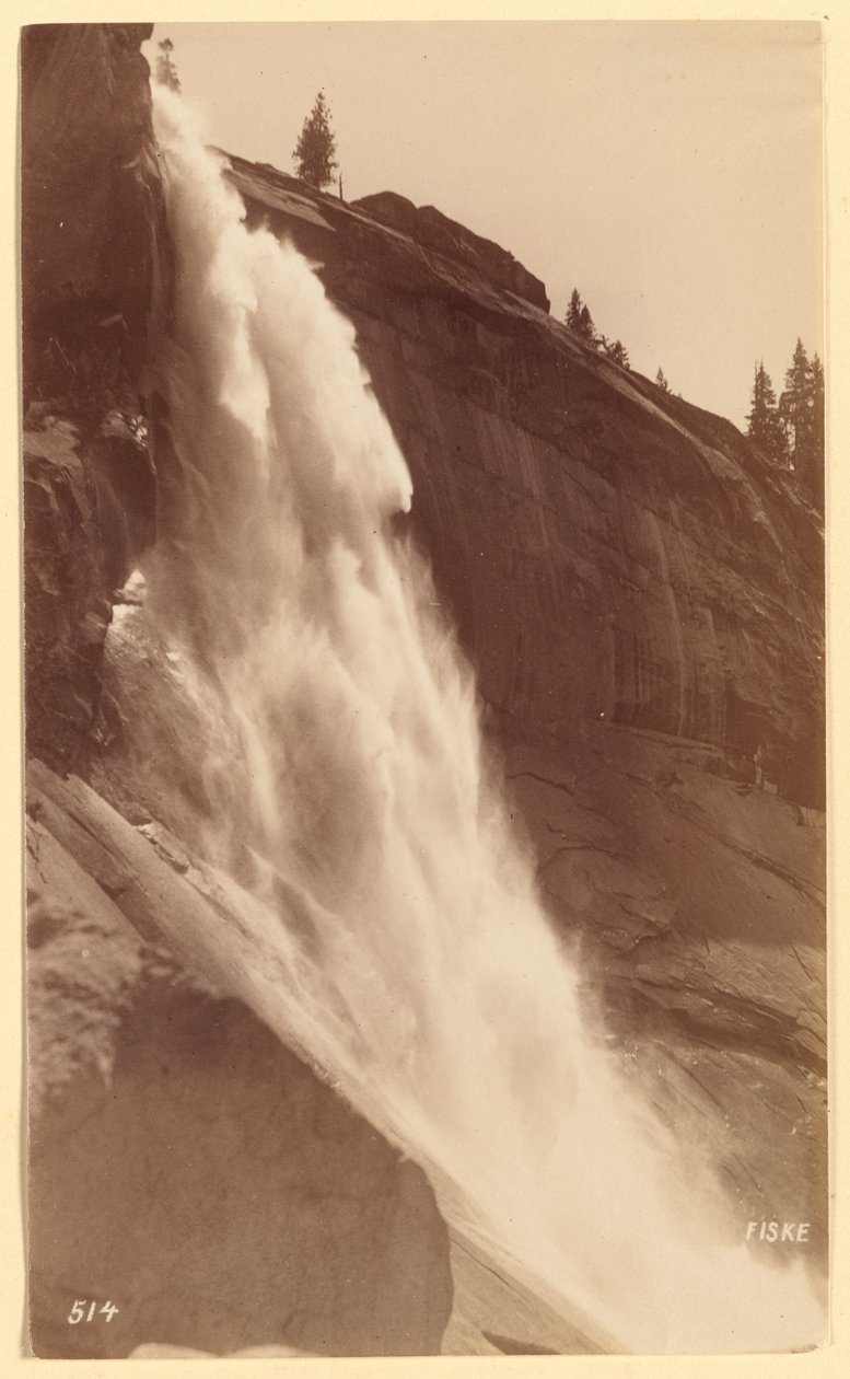 Nevada Fall. 700 stóp. Ze szlaku Cloud