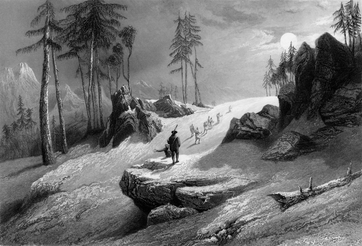 „Przejście przez Chór”, 1838. autorstwa George Francis White