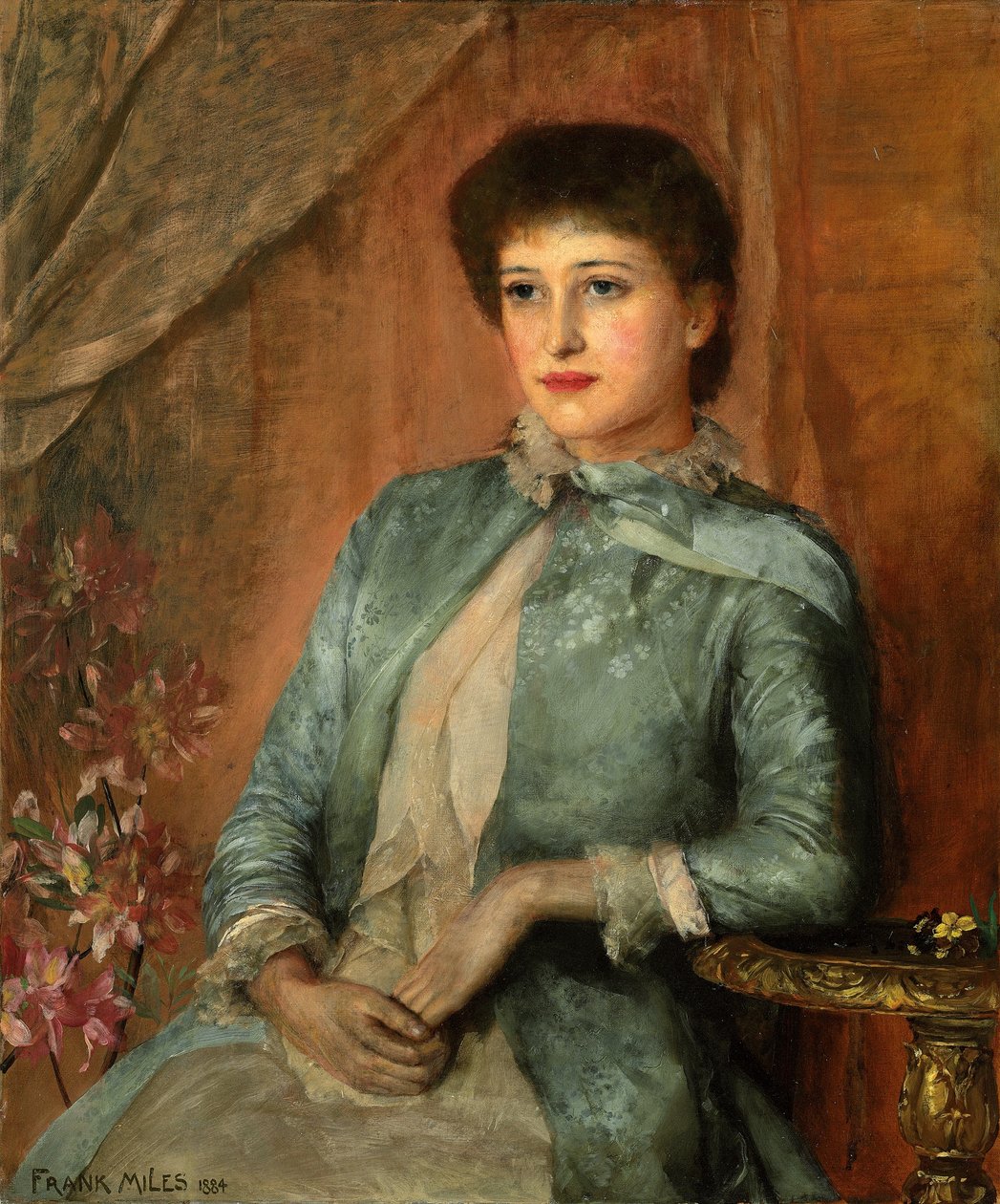 Portret Lillie Langtry, 1884 autorstwa George Frank Miles