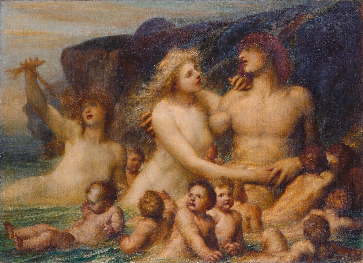 Grecka idylla autorstwa George Frederic Watts