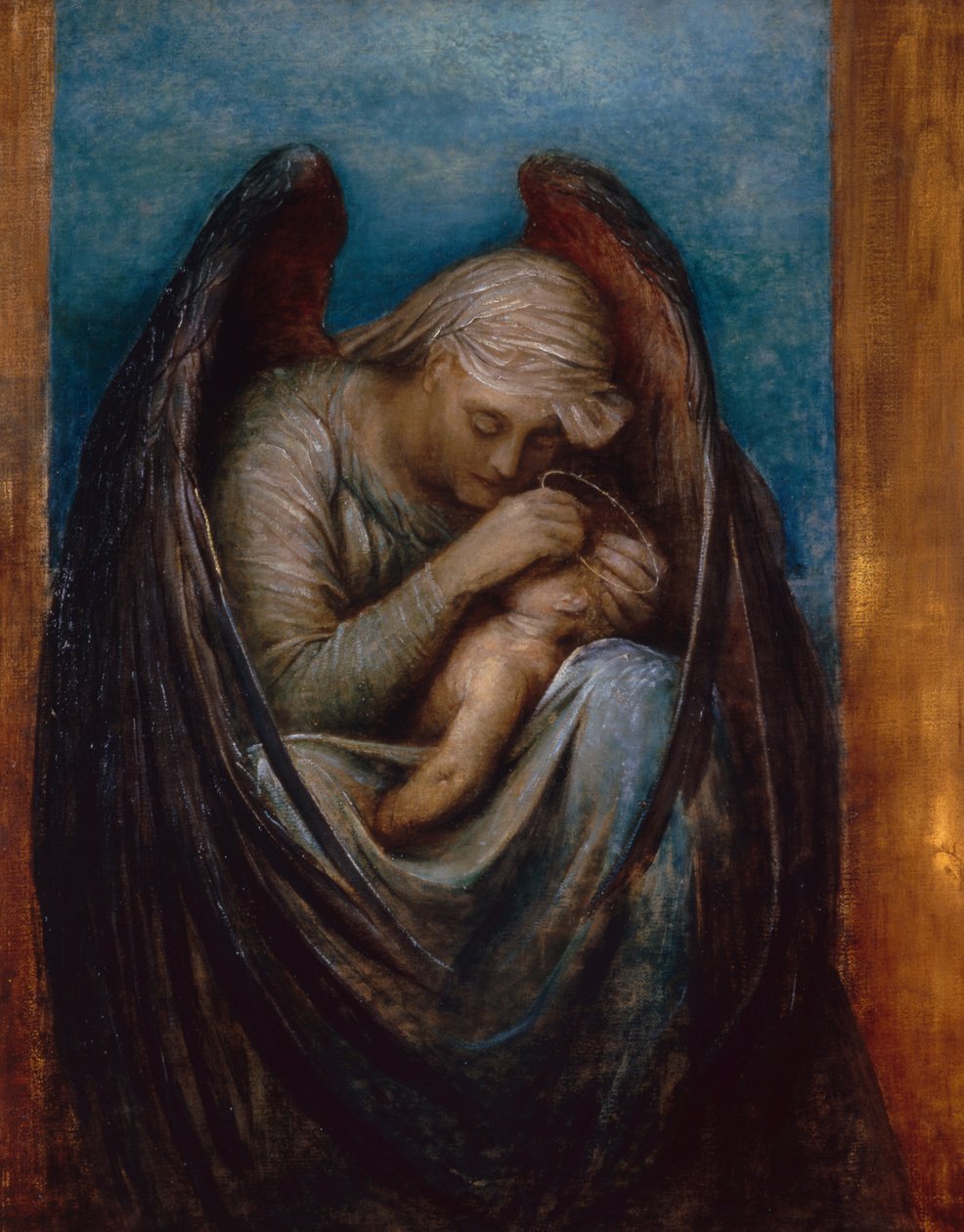 Śmierć wieńcząca niewinność autorstwa George Frederic Watts