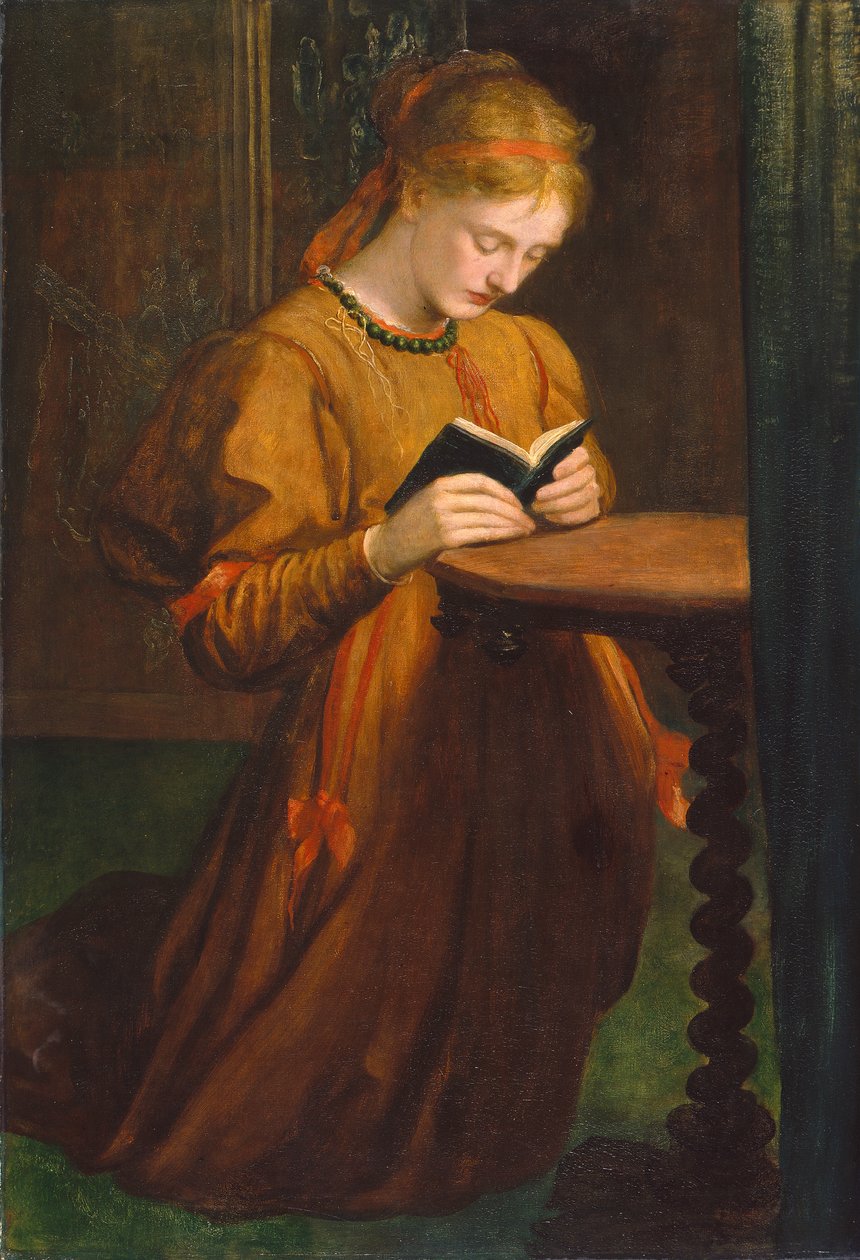 May Prinsep (Modlitwa) 1867 (olej na płótnie) autorstwa George Frederic Watts