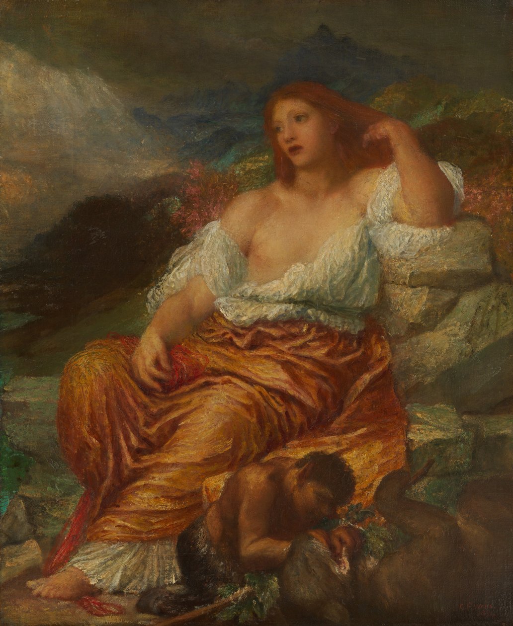 Ariadna autorstwa George Frederick Watts