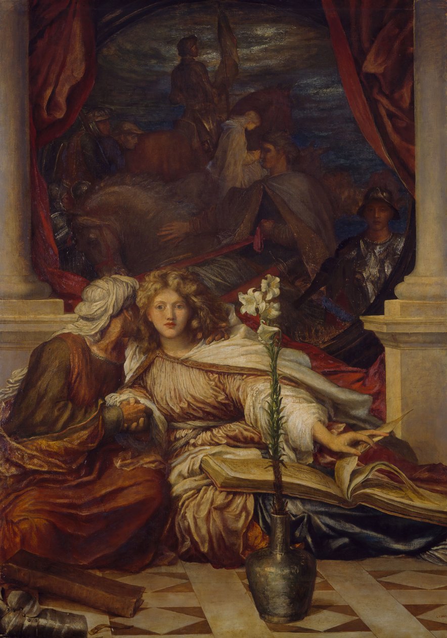 Britomart, 1877-78. autorstwa George Frederick Watts