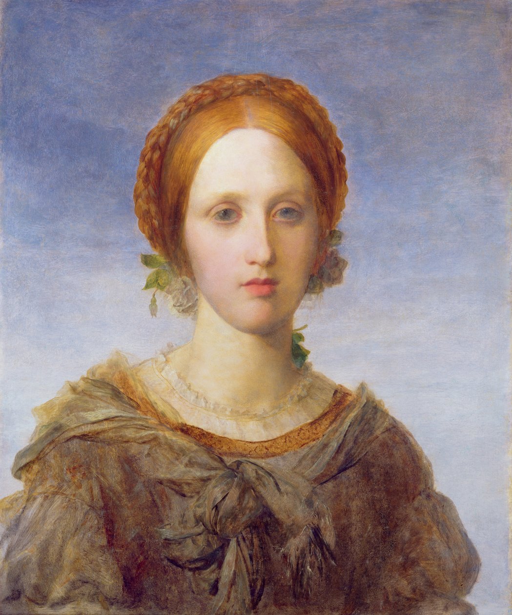 Isabella, portret panny Arabelli Prescott, 1857 autorstwa George Frederick Watts