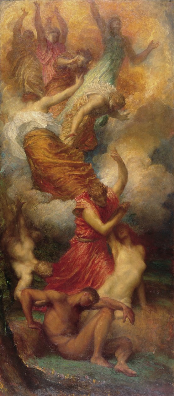 Stworzenie Ewy, ok. 1865-99 autorstwa George Frederick Watts