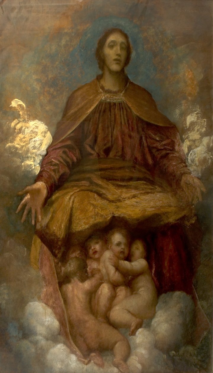 Duch chrześcijaństwa, 1872-75 autorstwa George Frederick Watts