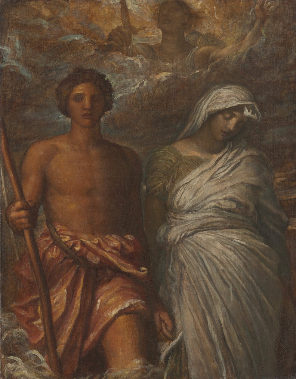 Czas, śmierć i sąd autorstwa George Frederick Watts