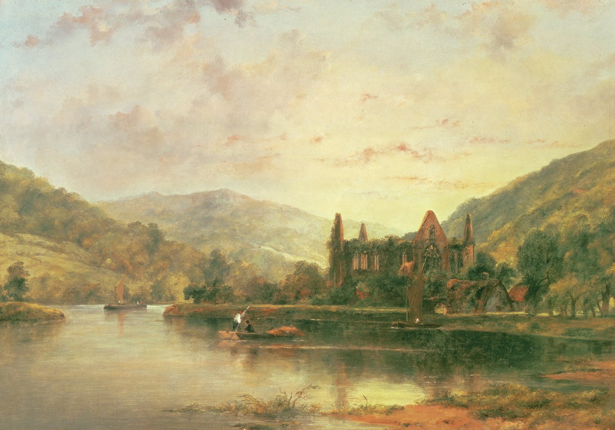 Opactwo Tintern autorstwa George Frederick Watts