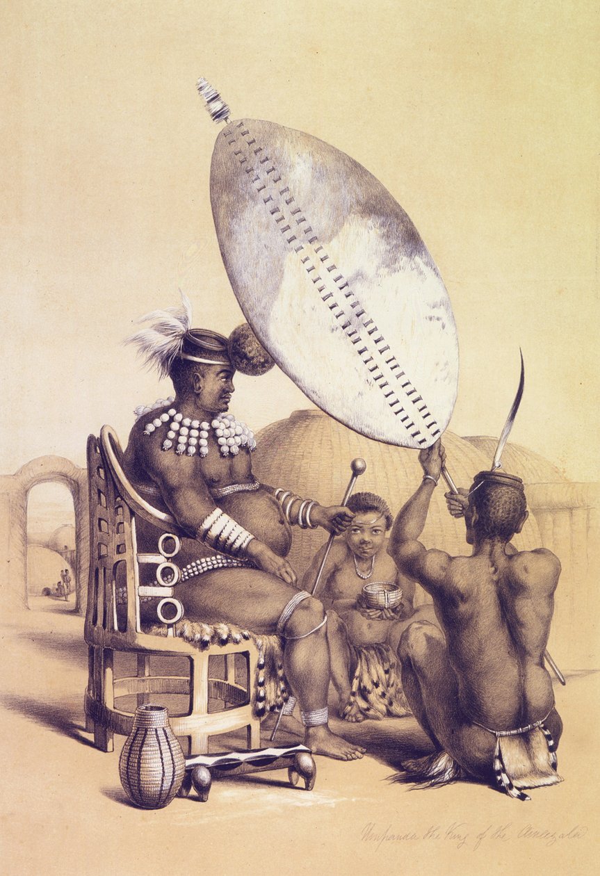 Tramp Król Niebios, 1849 autorstwa George French Angas