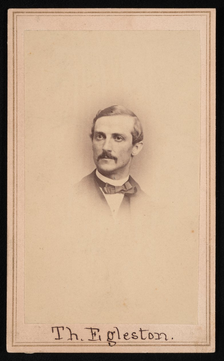 Portret Thomasa Eglestona 1832-1900, w latach 1863-1875. autorstwa George Gardner Rockwood
