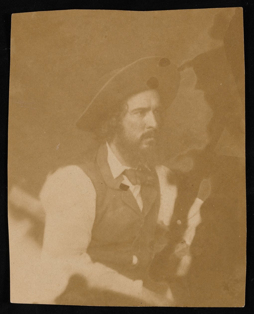 Portret Caleba Burwella Rowana Kennerly