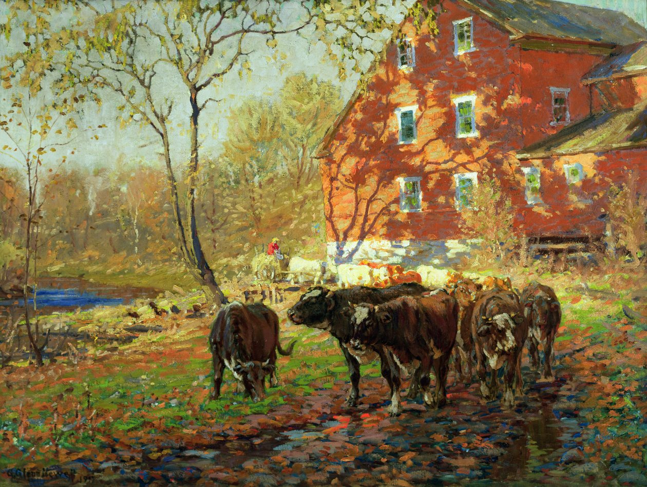 Przy Drovers Inn autorstwa George Glenn Newell