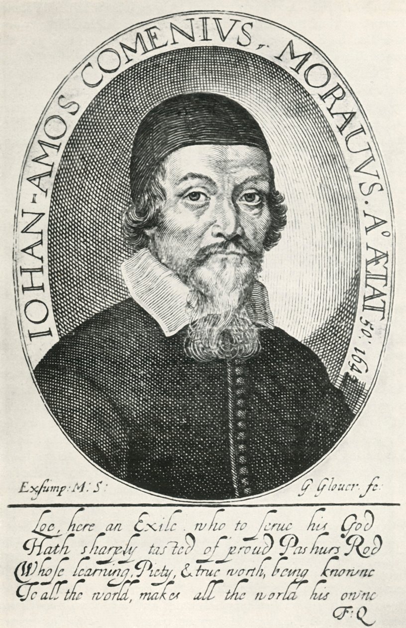 Komeńskiego, 1642, 1947. autorstwa George Glover