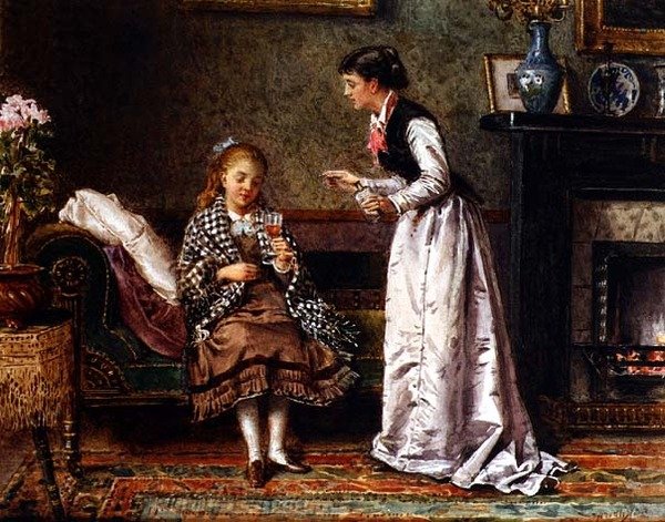 Tonik autorstwa George Goodwin Kilburne