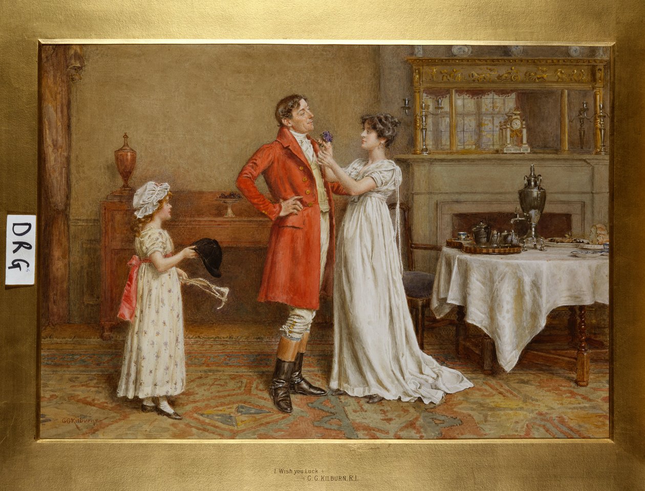 Życzę szczęścia autorstwa George Goodwin Kilburne