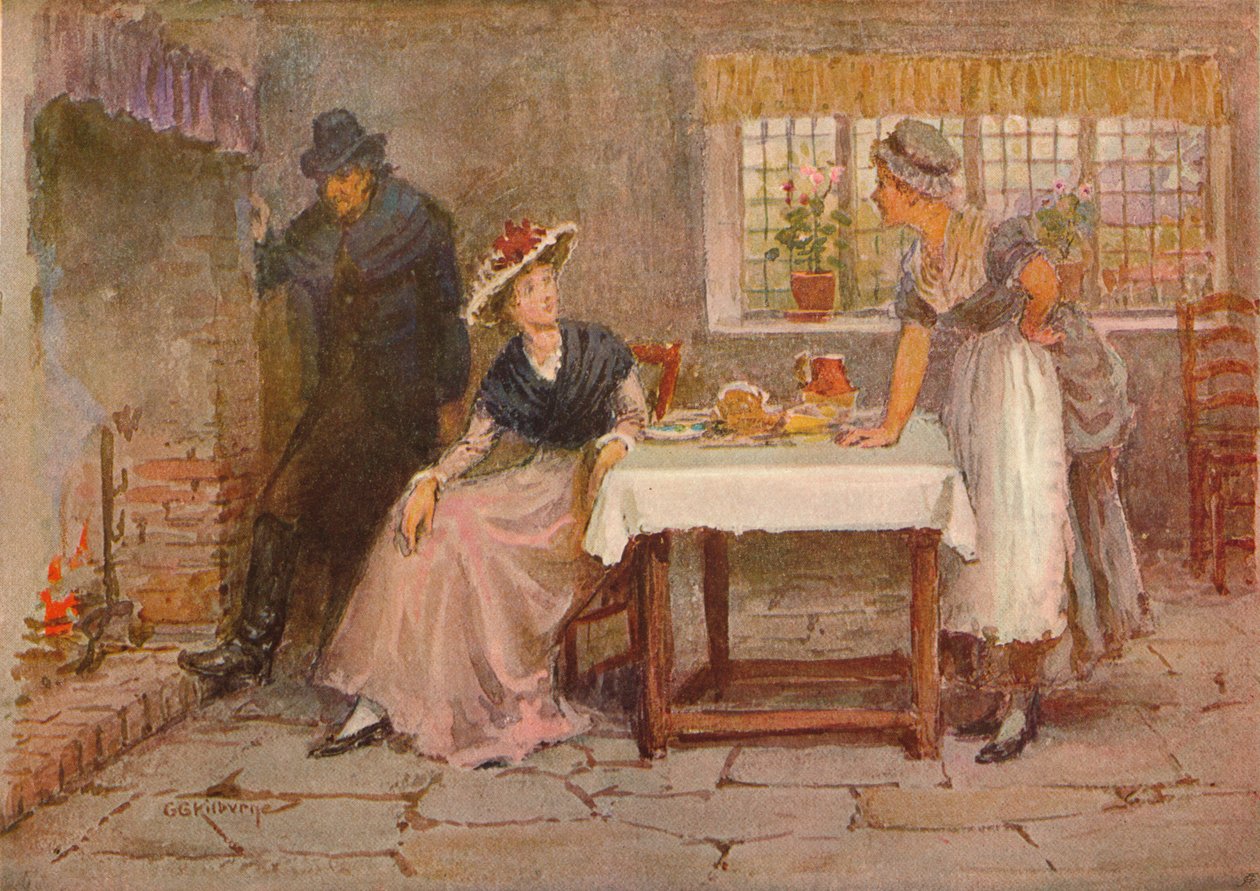 Szkic Langham: Schronienie, ok. 1885 r. autorstwa George Goodwin Kilburne