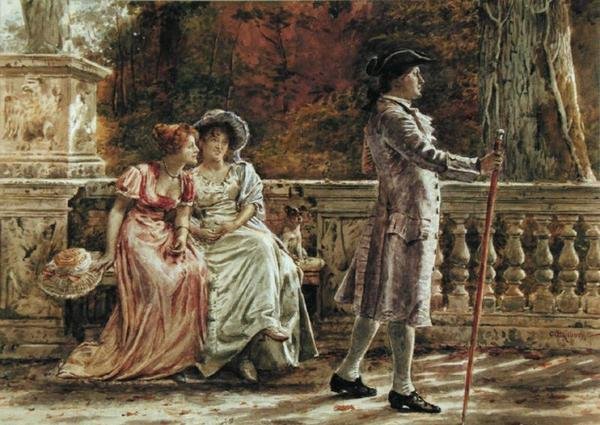 Wykonywanie odcisku (ołówek i akwarela na papierze) autorstwa George Goodwin Kilburne