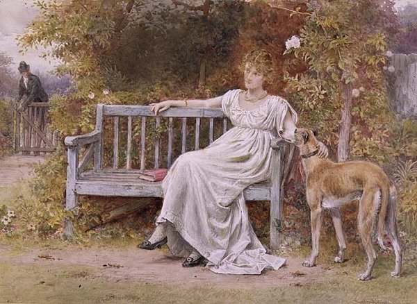 Pokój dla jednego autorstwa George Goodwin Kilburne