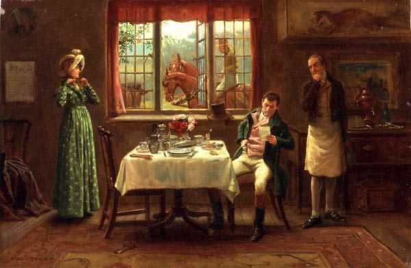 Odjazd autorstwa George Goodwin Kilburne