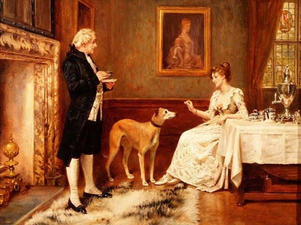 Ulubiony autorstwa George Goodwin Kilburne