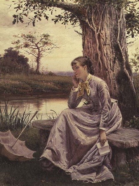 Litera autorstwa George Goodwin Kilburne