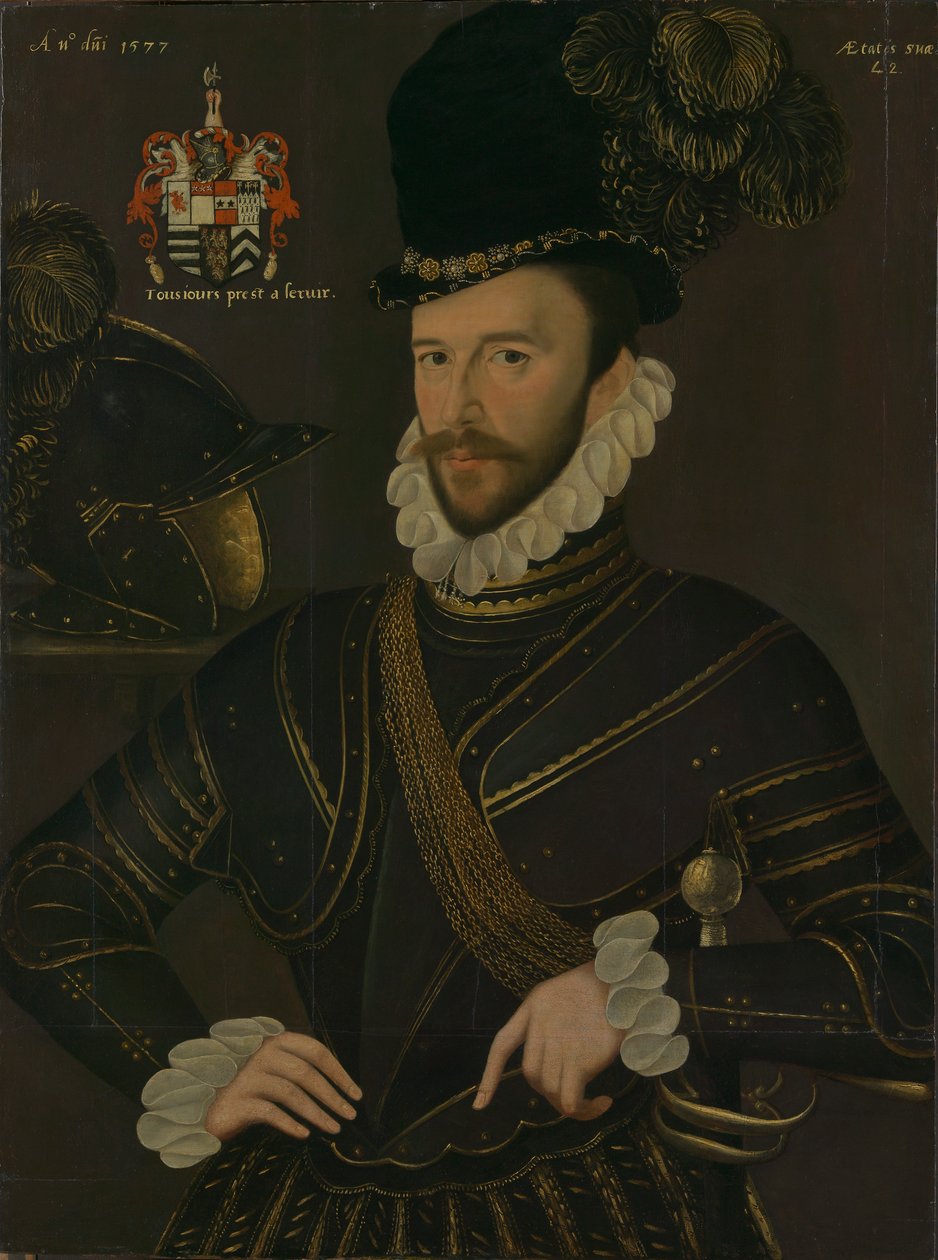 Richard Drake autorstwa George Gower