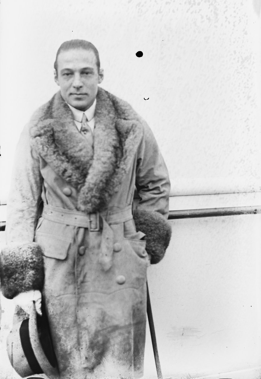 Rudolf Valentino, ok.1925 autorstwa George Grantham Bain