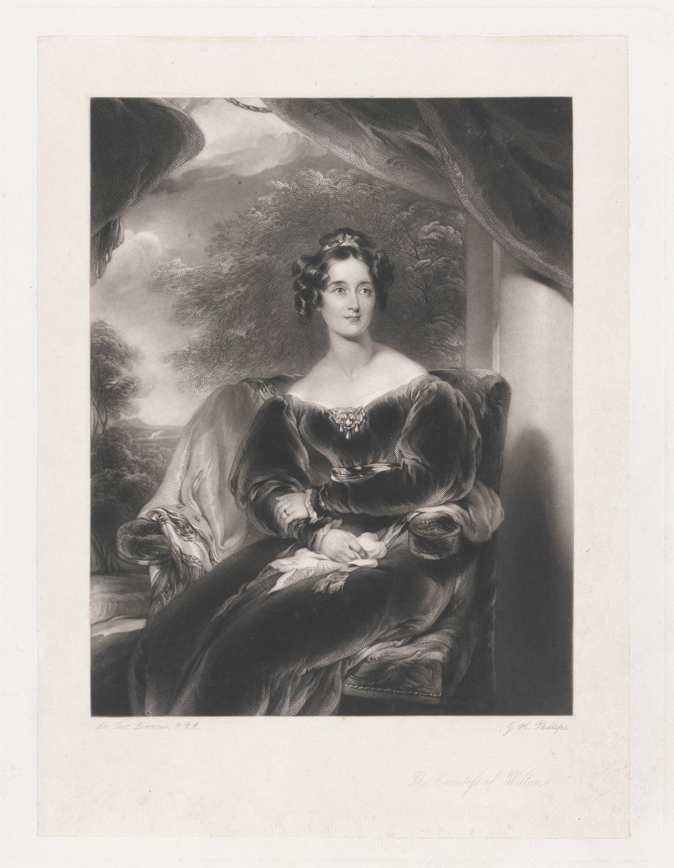 Hrabina Wilton autorstwa George H. Phillips