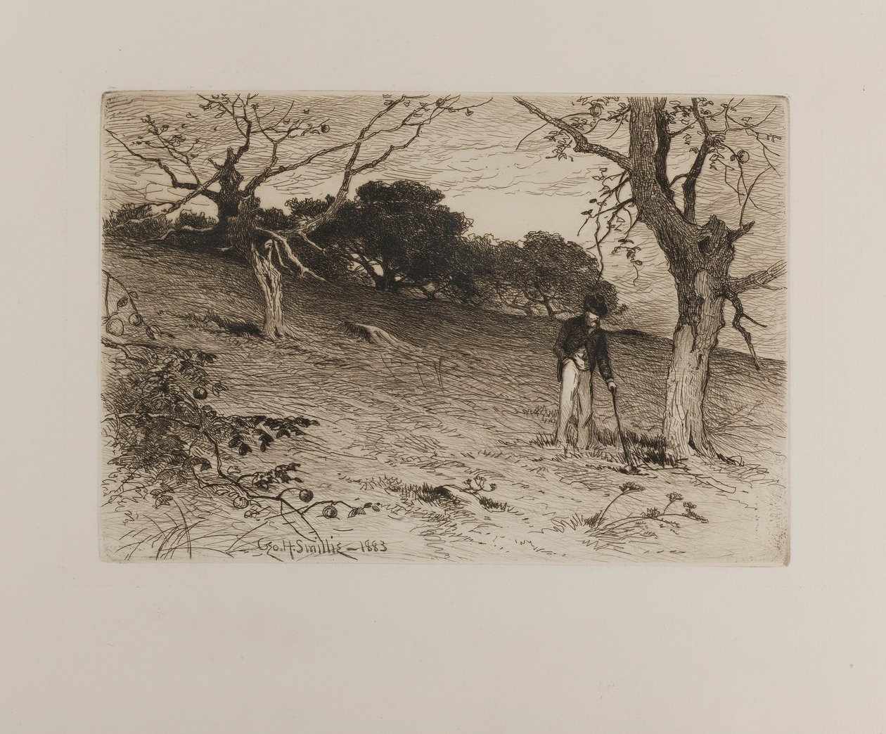 Sad w starej Nowej Anglii autorstwa George H. Smillie