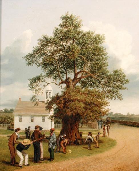 Dąb Apostoła autorstwa George Harvey