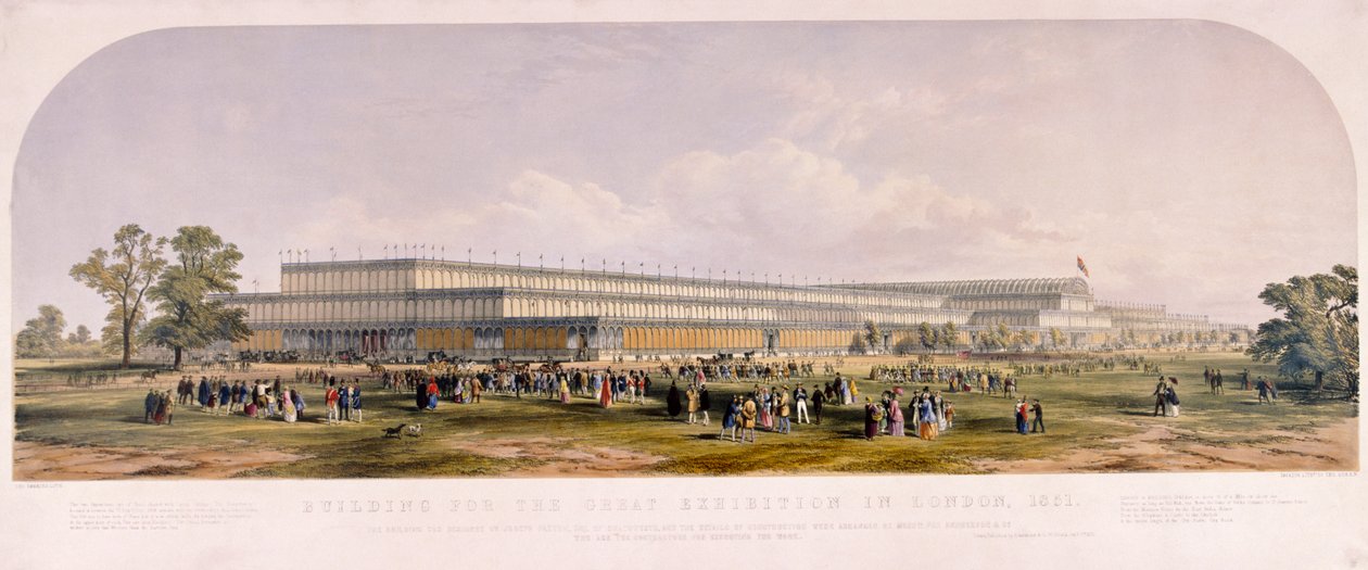 Wielka Wystawa, Hyde Park, Londyn, 1851 autorstwa George Hawkins