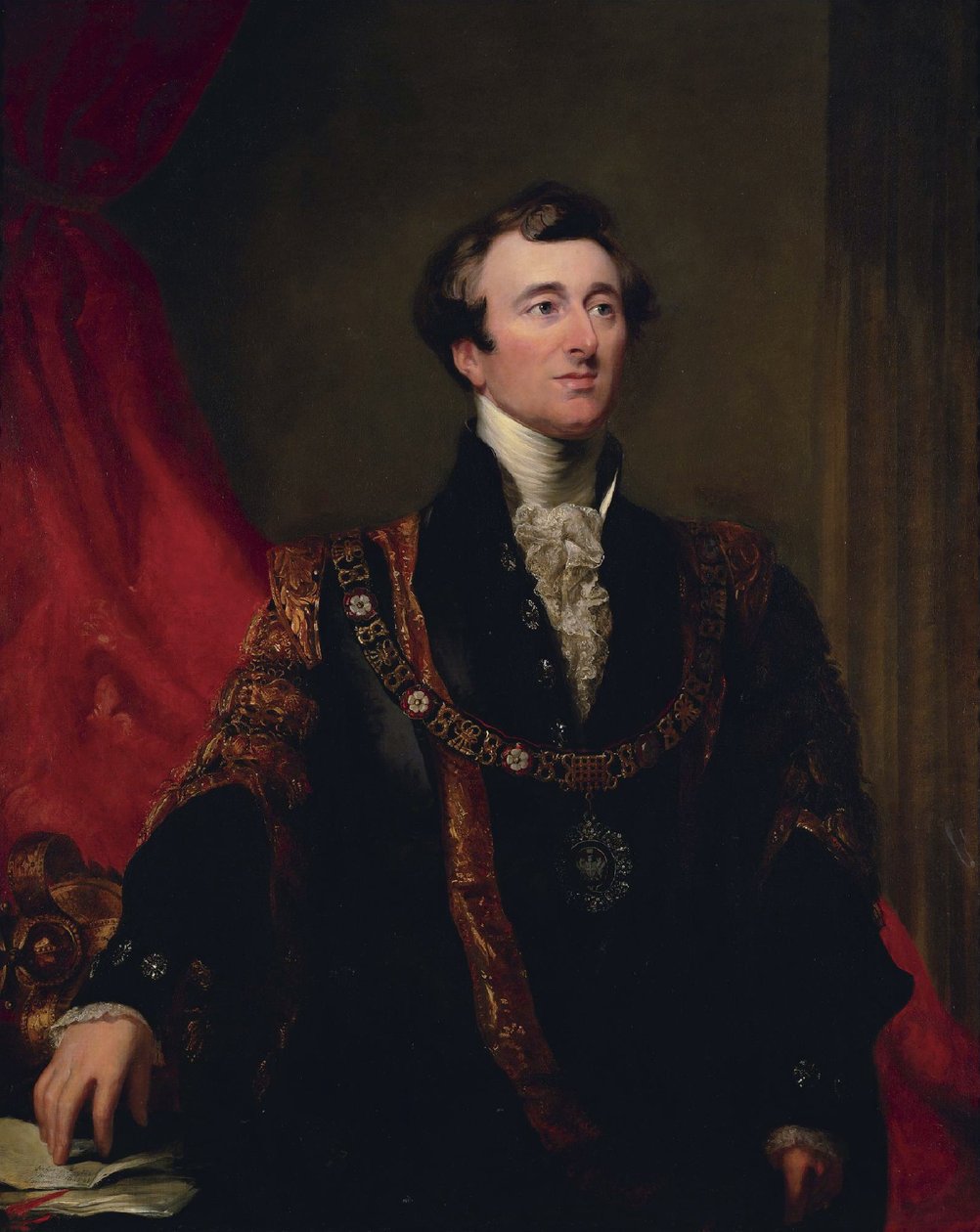 John Jonson, Lord Burmistrz Londynu w 1845 r., autor: George Hayter autorstwa George Hayter