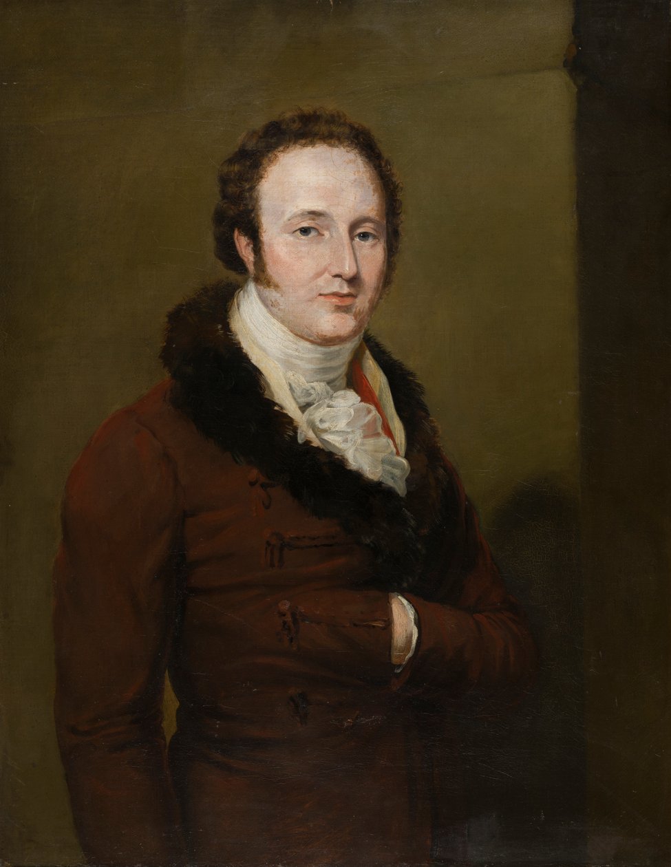 Portret George Augustus Frederick Henry, wicehrabia Newport, a później 2. hrabia Bradford, c.1815-25 (olej na płótnie) autorstwa George Hayter