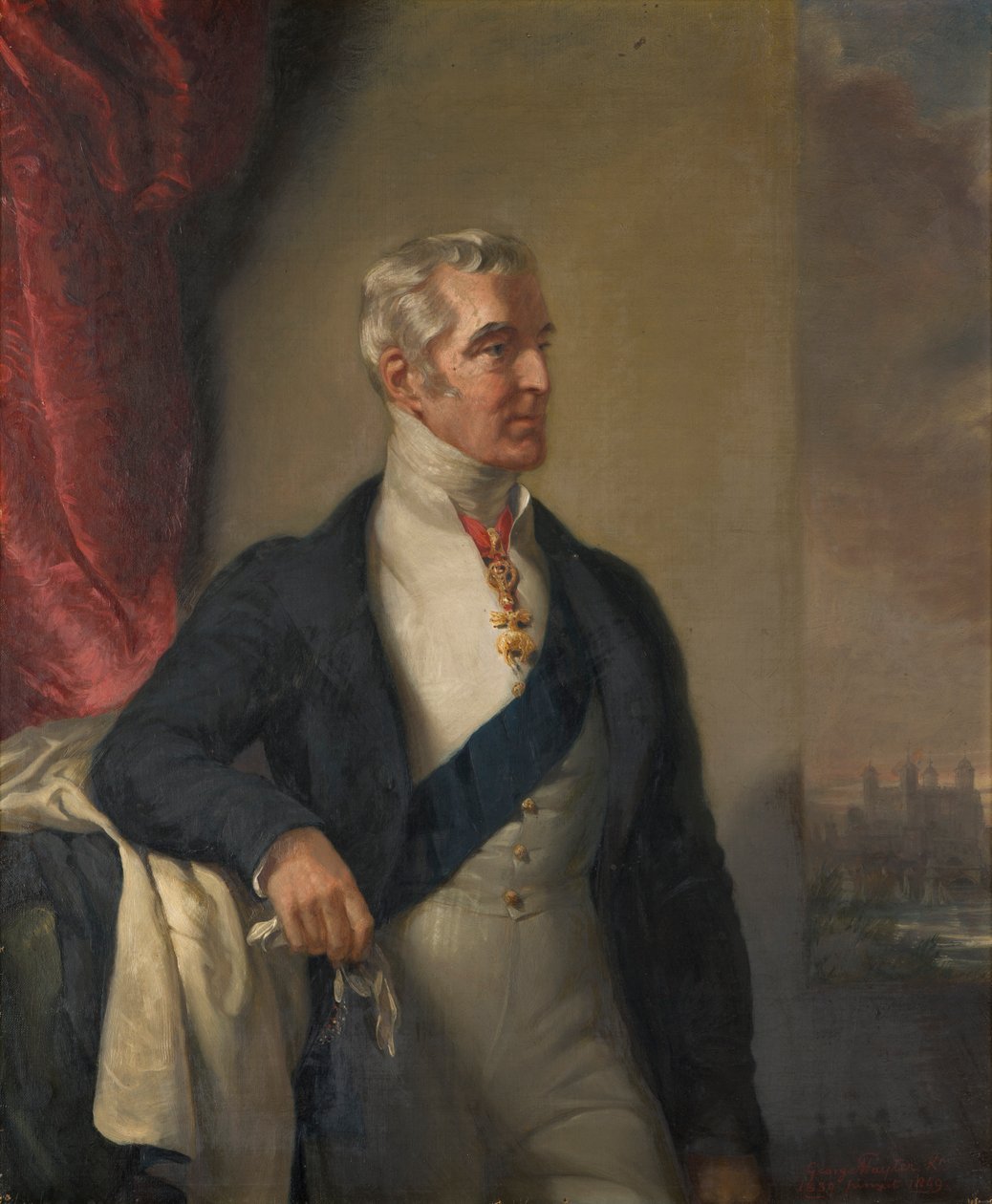 Portret 1. księcia Wellington, ok. 1839 (olej na płótnie) autorstwa George Hayter