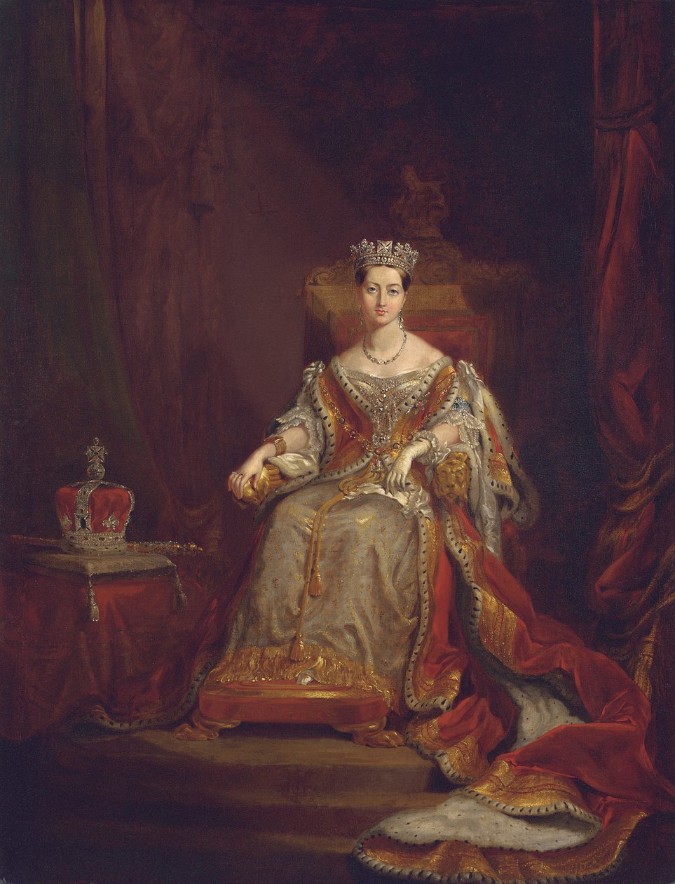 Królowa Wiktoria, 1838 autorstwa George Hayter