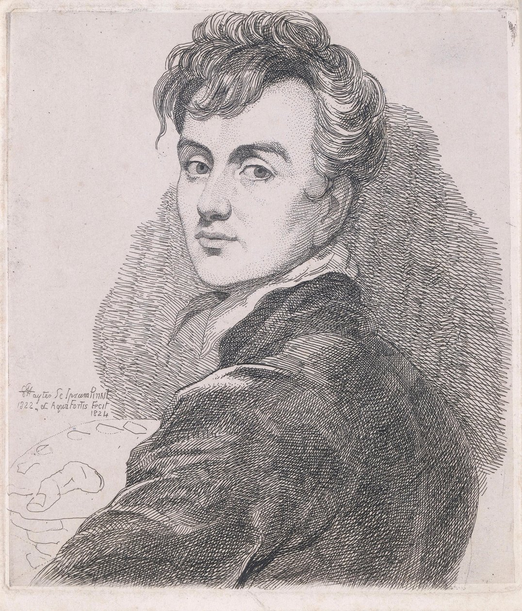 Autoportret autorstwa George Hayter