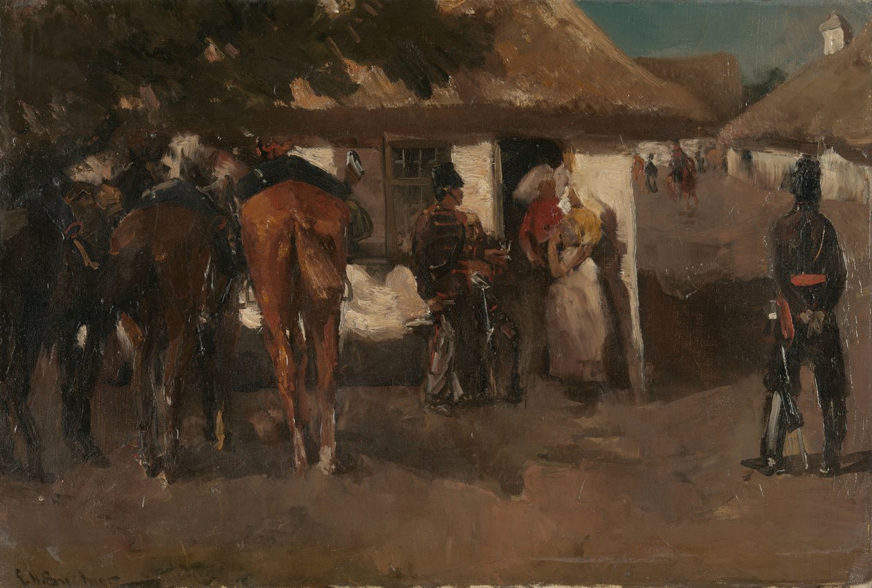Wynajmowanie oddziałów autorstwa George Hendrik Breitner