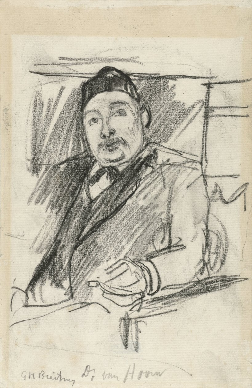 Portret dr. van Hoorna autorstwa George Hendrik Breitner