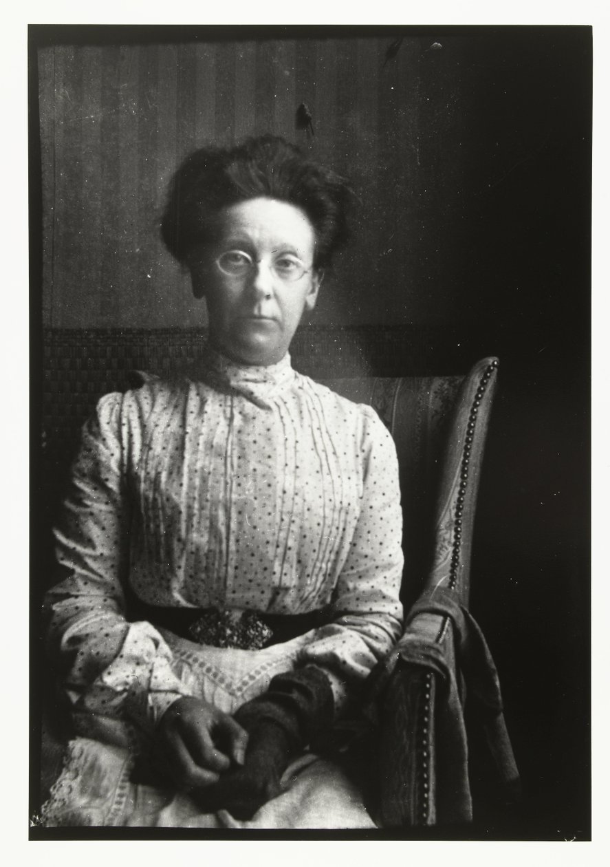 Portret Margarethy Breitner, siostry fotografki autorstwa George Hendrik Breitner