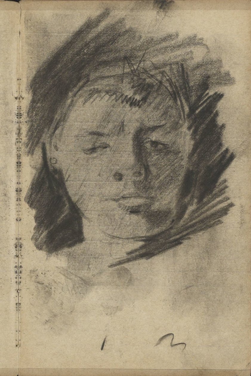 Portret nieznanej kobiety autorstwa George Hendrik Breitner