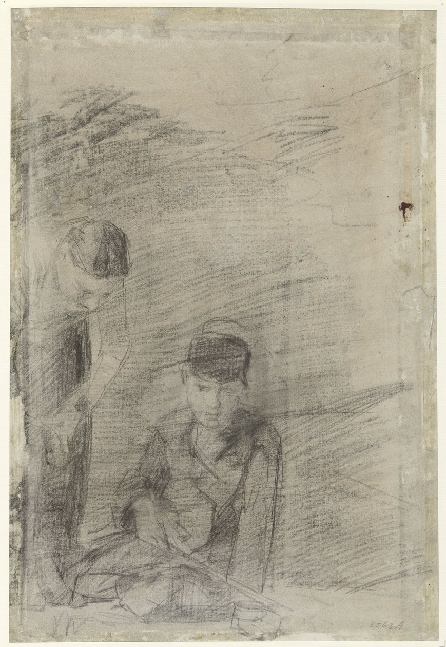 Dwóch chłopców grających autorstwa George Hendrik Breitner