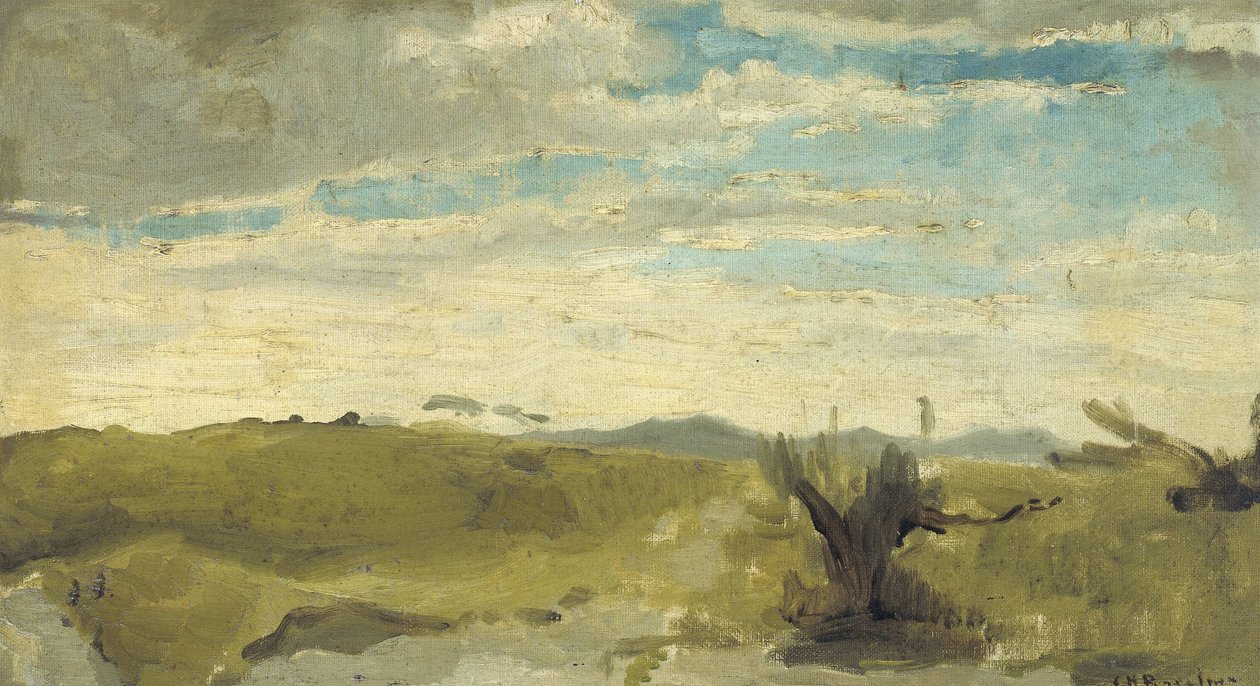 Zobacz na wydmach w pobliżu Dekkersduin w Hadze autorstwa George Hendrik Breitner