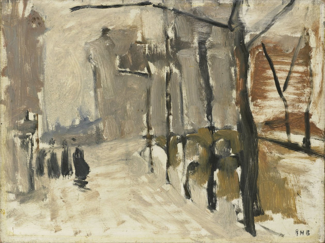 Widok w Hadze (?) autorstwa George Hendrik Breitner