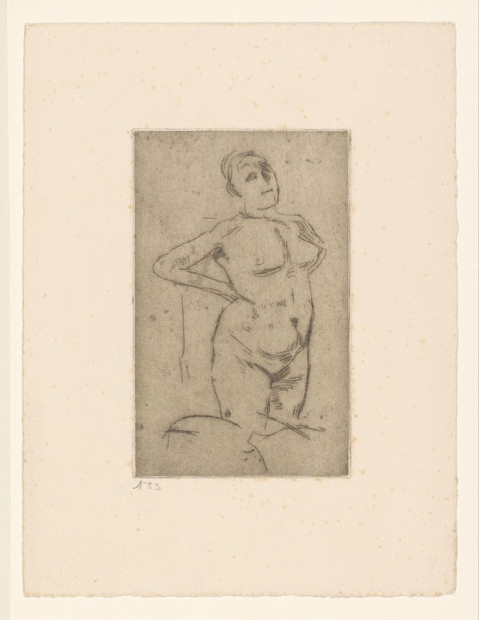 akt kobiecy autorstwa George Hendrik Breitner